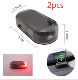 Car Anti-theft Simulation Warning Flashing Solar Light Car Anti-theft Simulation Warning Flashing Solar Light
